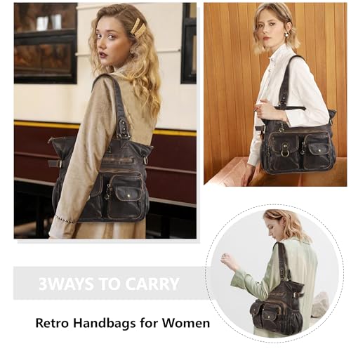 Angel Kiss Purses Handbags for Women + Angelkiss Handbags for Women + PU Tote Satchel Bags for Women